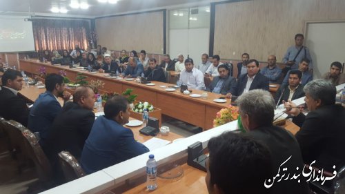 دومین جلسه مجمع خیرین اجتماعی شهرستان ترکمن برگزار شد