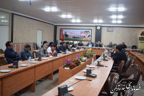 ششمین جلسه کارگروه تخصصی اجتماعی و فرهنگی شهرستان ترکمن برگزار شد