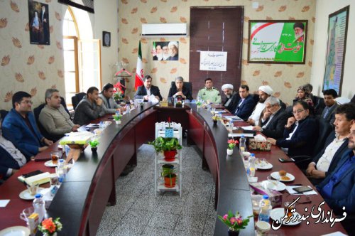 ششمین جلسه ی شورای آموزش و پرورش شهرستان ترکمن تشکیل شد