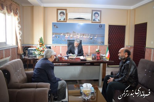 ملاقات مردمی فرماندار ترکمن با مردم شهرستان برگزار شد