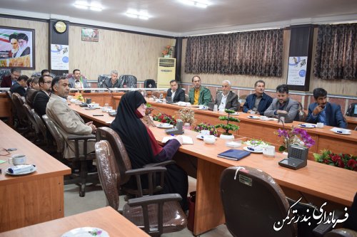 جلسه کارگروه سلامت و امنیت غذایی شهرستان ترکمن برگزار شد