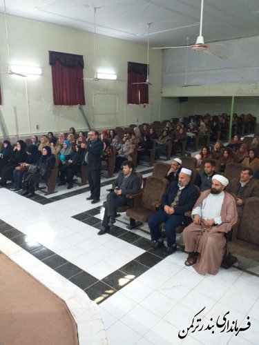 همایش عفاف دل، حجاب تن در شهرستان ترکمن برگزار شد