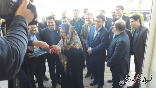 ساختمان بیمه ایران شعبه بندرترکمن افتتاح و به بهره برداری رسید