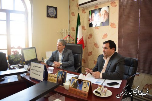 نهمین جلسه شورای آموزش و پرورش شهرستان ترکمن برگزار شد