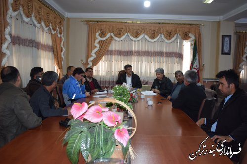 یازدهمین جلسه اضطراری شورای هماهنگی مدیریت بحران شهرستان ترکمن برگزار شد