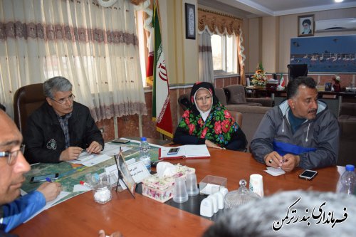 دوازدهمین جلسه اضطراری شورای هماهنگی مدیریت بحران شهرستان ترکمن برگزار شد