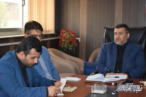 جلسه هماهنگی و برنامه ریزی راهپیمایی روز جهانی قدس شهرستان ترکمن برگزار شد