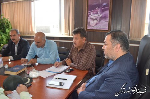کمیسیون امنیت ورزشی شهرستان ترکمن برگزار شد