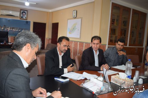 جلسه هماهنگی تسریع روند پرداخت تسهیلات به خسارت دیدگان سیل در شهرستان ترکمن برگزار شد