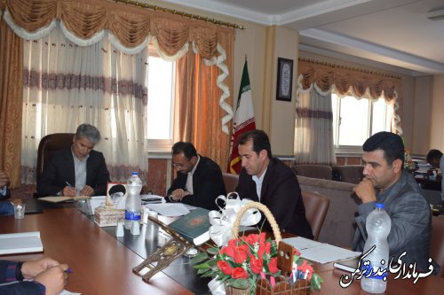 جلسه هماهنگی تسریع روند پرداخت تسهیلات به خسارت دیدگان سیل در شهرستان ترکمن برگزار شد 