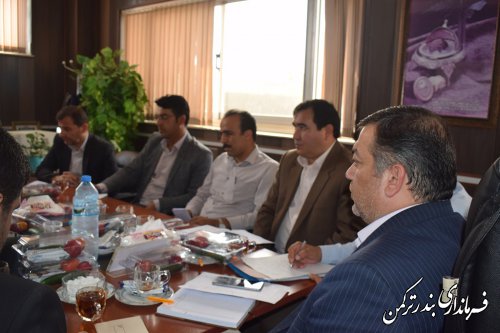 جلسه کمیسیون امنیت آزمون شهرستان ترکمن برگزار شد