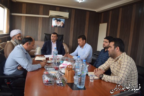 جلسه کمیسیون فرق و مذاهب شهرستان ترکمن برگزار شد