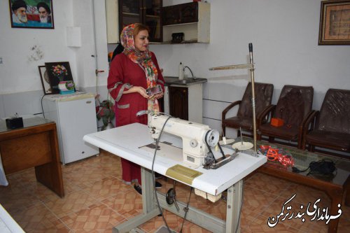 افتتاح سه کارگاه آموزشی آموزشگاه آزاد فنی و حرفه ای فراسو در شهرستان ترکمن