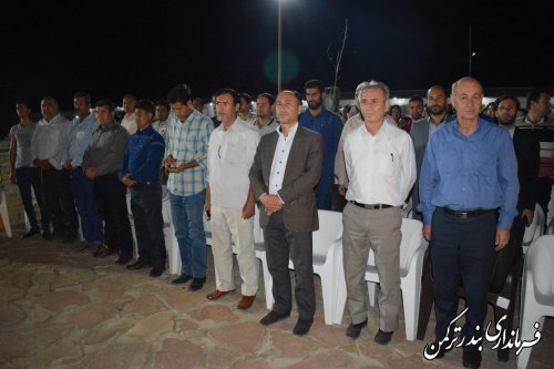 افتتاح پروژه باشگاه سوارکاری همایون در شهرستان ترکمن