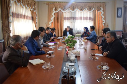 اولین جلسه ستاد انتخابات شهرستان ترکمن برگزار شد