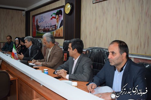 دومین جلسه کمیته فناوری اطلاعات انتخابات شهرستان ترکمن برگزار شد