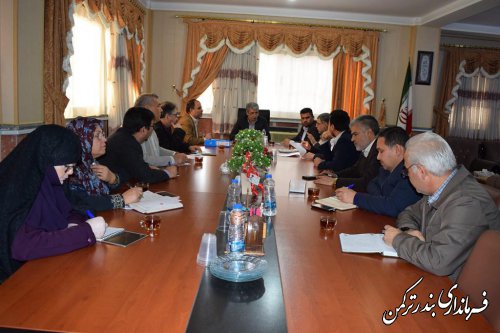 جلسه مشترک اعضای هیئت اجرایی و نظارت انتخابات شهرستان ترکمن برگزار شد