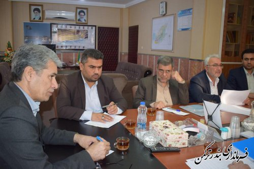 جلسه مشترک اعضای هیئت اجرایی و نظارت انتخابات شهرستان ترکمن برگزار شد