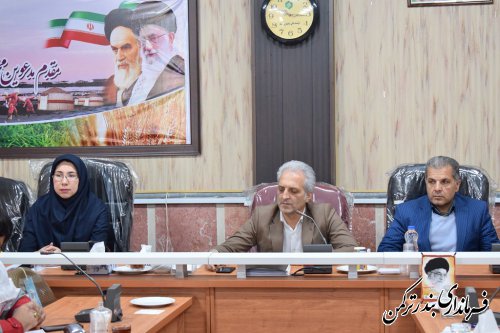 دومین جلسه کمیته اطلاع رسانی انتخابات شهرستان ترکمن برگزار شد
