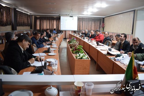 جلسه ستاد اجرایی خدمات سفر ویژه نوروزی شهرستان ترکمن برگزار شد