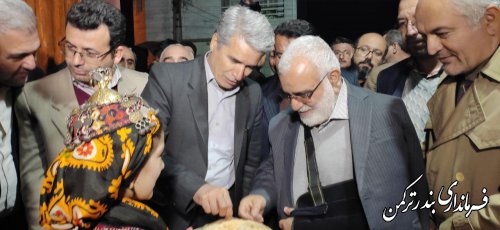 بازدید رئیس کمیته امداد کشور از کارگاه مبل سازی در شهرستان ترکمن