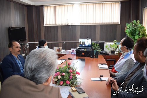 جلسه ویدئو کنفرانس استانی با موضوع هفته ملی ارتباطات و روابط عمومي برگزار شد