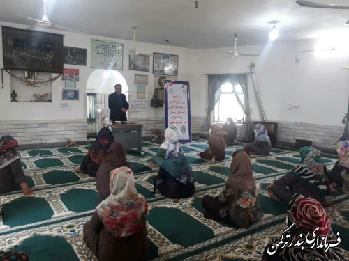 برگزاری کارگاه های مهارت آموزی بانوان در روستای گامیشلی نزار
