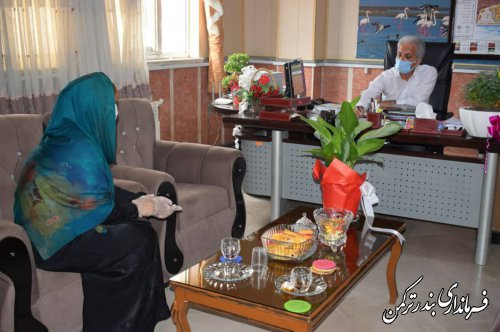 ملاقات عمومی سرپرست فرمانداری شهرستان ترکمن برگزار شد