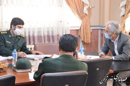 جلسه هماهنگی تدوین کتاب نقش شهرستان ترکمن در انقلاب اسلامی و دفاع مقدس برگزار شد