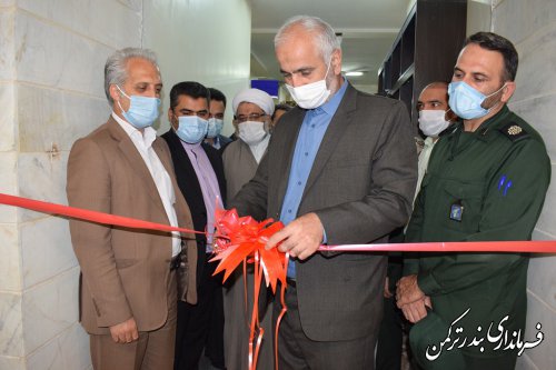 افتتاح ساختمان دادگستری شهرستان ترکمن 