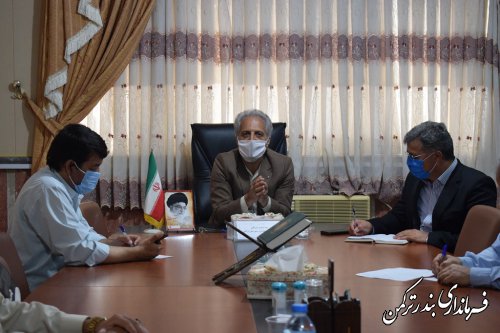 جلسه هماهنگی مرحله دوم انتخابات شهرستان ترکمن برگزار شد