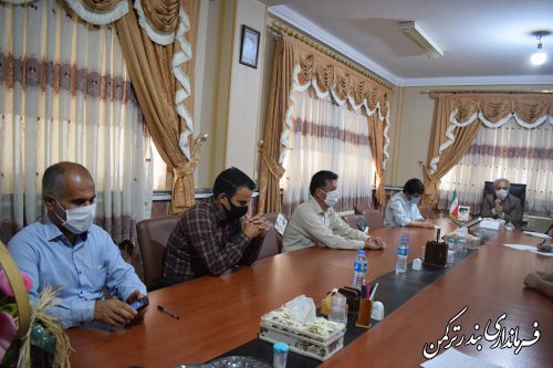 جلسه هماهنگی مرحله دوم انتخابات شهرستان ترکمن برگزار شد