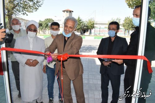 افتتاح پروژه های عمرانی و اقتصادی کمیته امداد امام خمینی (ره) شهرستان ترکمن