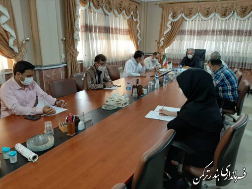 جلسه هماهنگی کمیته های انتخابات شهرستان ترکمن برگزار شد