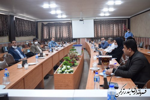 جلسه کمیته فناوری اطلاعات انتخابات شهرستان ترکمن برگزار شد