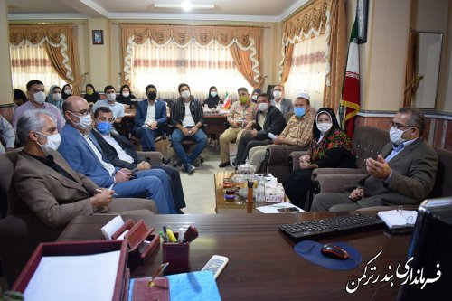 جلسه ویدئوکنفرانس آموزش بازرسین انتخابات شهرستان ترکمن برگزار شد