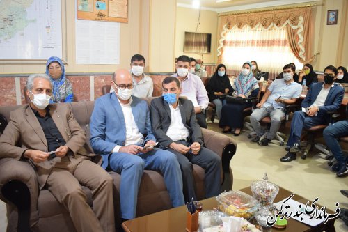جلسه ویدئوکنفرانس آموزش بازرسین انتخابات شهرستان ترکمن برگزار شد