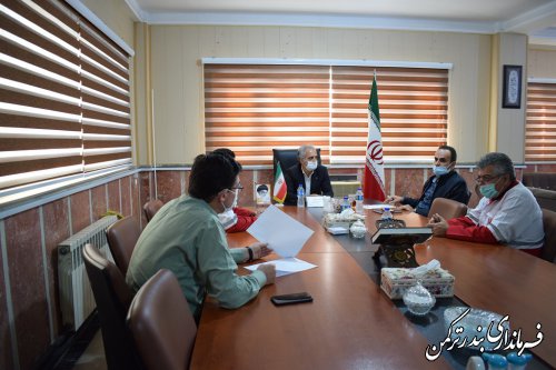 مانور آمادگی مقابله با سیل در شهرستان ترکمن برگزار می شود