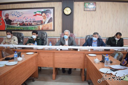 جلسه شورای هماهنگی مبارزه با مواد مخدر شهرستان ترکمن