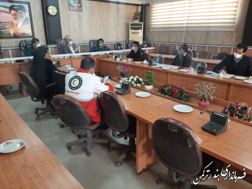 چهارمین جلسه شورای ترافیک شهرستان ترکمن برگزار شد