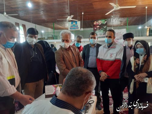 اجرای طرح ملی کاروان سلامت در روستای زابل محله علیا