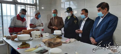 افتتاح متمرکز پروژه های عمرانی، اقتصادی و اشتغالزای کمیته امداد شهرستان ترکمن