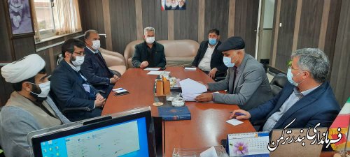 جلسه کمیته سامان ازدواج شهرستان ترکمن برگزار شد