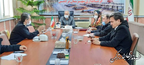 ششمین جلسه شورای هماهنگی ترافیک شهرستان ترکمن برگزار شد