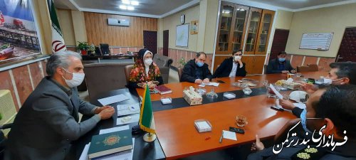 ششمین جلسه شورای هماهنگی ترافیک شهرستان ترکمن برگزار شد