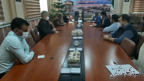 جلسه هماهنگی امور اجرایی انتخابات شهرستان ترکمن برگزار شد
