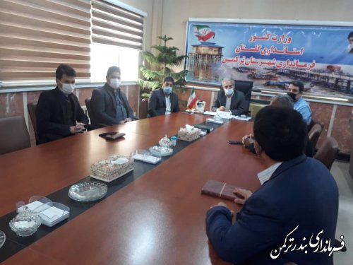 جلسه برنامه ریزی و هماهنگی برگزاری جشنواره روستایی در شهرستان ترکمن برگزار شد