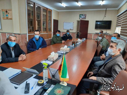  دیدار نوروزی کارکنان اداره محیط زیست شهرستان ترکمن  با فرماندار