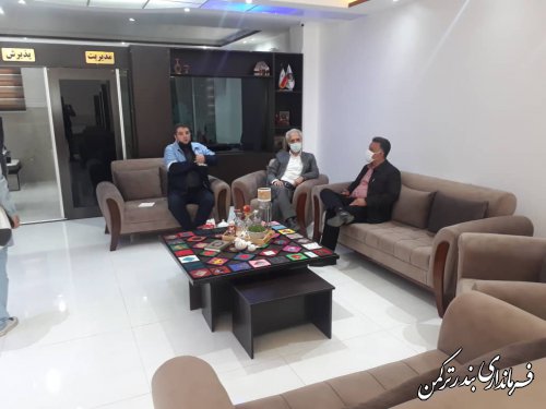 بازدید فرماندار از هتل سه ستاره ترکمن