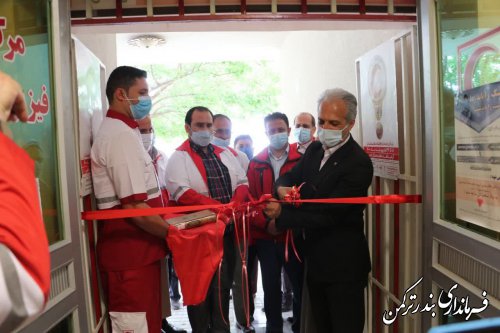 افتتاح مرکز گفتار درمانی و کار درمانی جمعیت هلال احمر شهرستان ترکمن